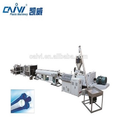 CAIVI Brand U-PVC Line Pipe  Groove Production Line/U-PVC Line Pipe   Groove Making Machine