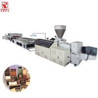 PVC profile making machinery Plastic PVC profile ceiling wall production line