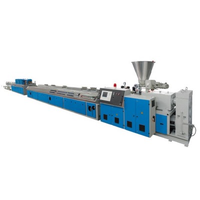 CHINA Manufacturer PVC PE PP + Wood (foamed) wood plastic composite wpc sheet extrusion machine