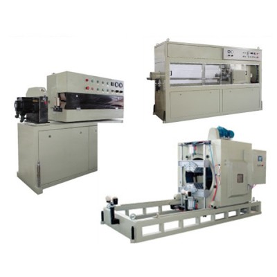 Automatic PVC PE HDPE plastic pipe cutting machine