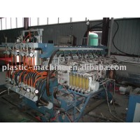 PP PE Hollow profile sheet extrusion line plastic machine