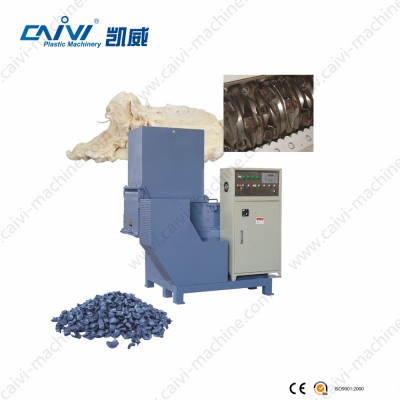 single recycled/waste plastic material shredder/grinder/shredding machine